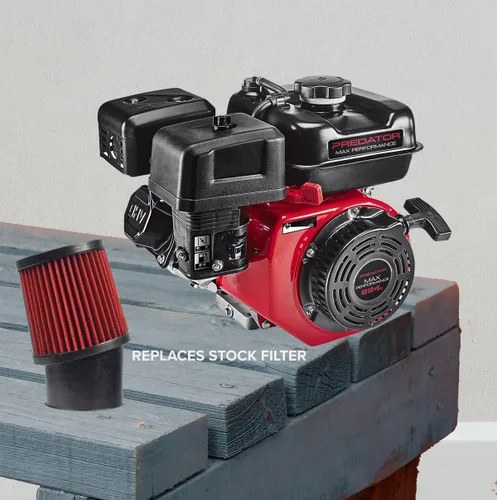 Miniatura 6 de AlveyTech Kit de admisión de filtro de aire Predator de alto rendimiento para 212 cc, 224 cc, 6.5 Hp, aumenta el rendimiento de tu motor, accesorios