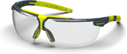 HexArmor VS300 Gafas de seguridad con brazos laterales ajustables Z87+ para hombres y mujeres Luz de transición/antivaho anti arañazos