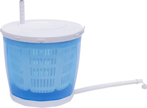 Mini lavadora manual portátil, secadora giratoria 2 en 1, lavadora y secadora no eléctrica, secadora manual de ropa giratoria pequeña lavadora con