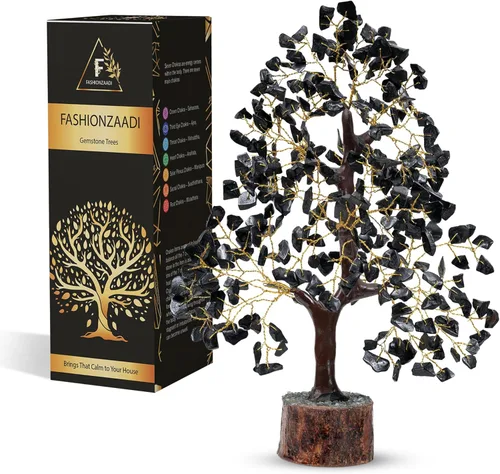 Miniatura 15 de FASHIONZAADI Árbol de la vida de 7 chakras, cristales y piedras curativas, regalos de cumpleaños para mujeres, árbol de cristal para energía