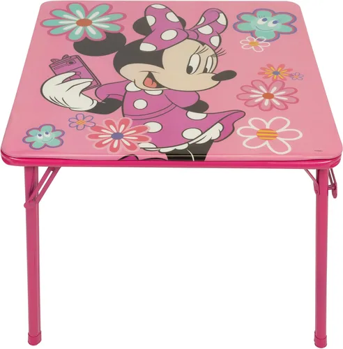 Miniatura 3 de Minnie Mouse Juego de Mesa y Sillas para Niños y Niños Pequeños de 36 Meses Hasta 7 Años, Incluye: 1 Mesa