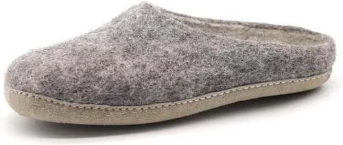 Miniatura 2 de Nootkas Pantuflas tipo mule para mujer de lana merino de fieltro 'Astoria