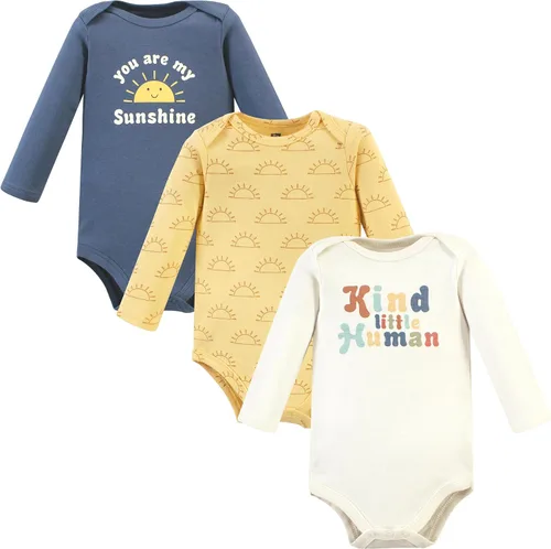 Miniatura 61 de Hudson Baby Body unisex de algodón de manga larga para bebé, leopardo rosa rojo