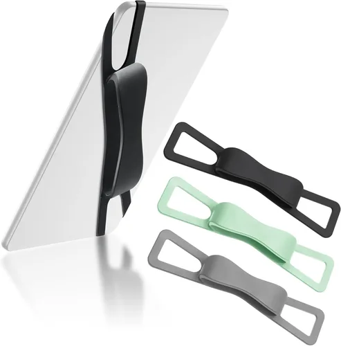Fotbor Paquete de 3 correas de mano ergonómicas para Kindle y tabletas, esencial para lectura acostada, antideslizante, anticaídas, ligera, se