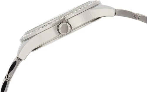 Miniatura 3 de GUESS W1280L1 - Reloj analógico para mujer de 1496in con esfera plateada de cuarzo