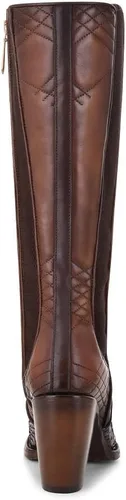 Miniatura 5 de Cuadra Bota para mujer en piel auténtica Pitón y piel bovina, 3F66PH
