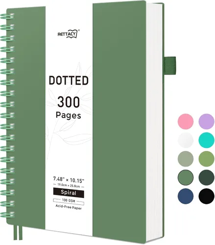 Miniatura 32 de RETTACY Cuaderno de bolsillo, 160 páginas forradas, tamaño mini A6 (4.5" × 5.7"), para trabajo, diario, escritura, papel grueso de 100 g/m²