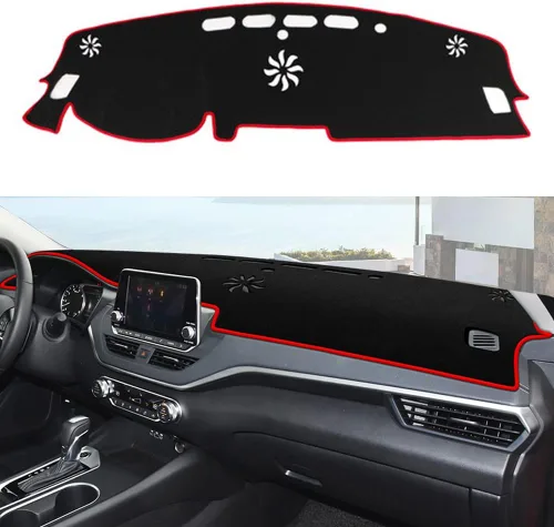 Miniatura 11 de Funda para salpicadero Alfombrilla para salpicadero Alfombrilla para tablero a medida para Nissan Frontier 2007-2019 para Suzuki Equator 2009-2012