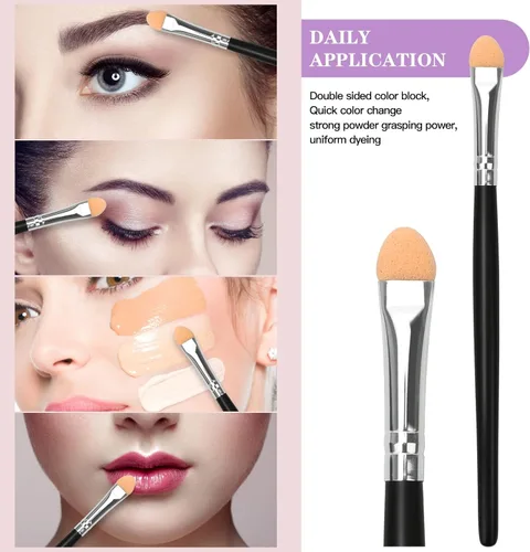 Miniatura 7 de Maquinilla de afeitar para cejas, kit 7 en 1, juego de recortador de cejas que incluye maquinillas de afeitar, cepillo, tijeras, pinzas, con caja