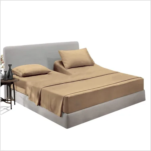 Miniatura 23 de Top Split Head Flex Queen - Juego de sábanas para dormir con número de camas – 4 piezas de color gris oscuro, sábanas divididas Queen – 100% algodón
