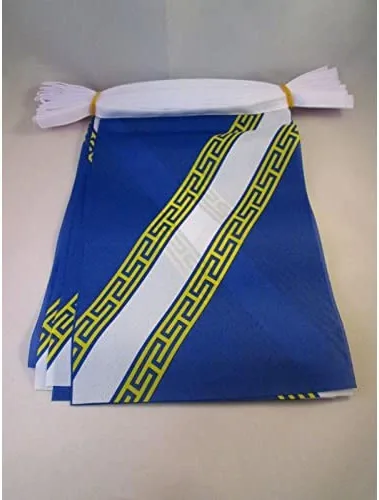 Miniatura 171 de AZ FLAG Señal marítima internacional 42.7 ft BUNTING Flag 40 banderas 9'' x 6'' - Banderas de cuerda del alfabeto náutico 5.9 x 8.3 in