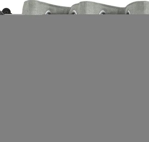 Miniatura 65 de Fcosie Cortinas opacas de lino 100 % opacas de 50 pulgadas de ancho x 63 pulgadas de largo, paneles de cortina con ojales para sala de estar