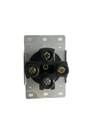 Miniatura 8 de SELECT Lighting SL-DR50A-4S Dispositivo de hoja recta de voltios, NEMA 14-50R, Receptáculo de rango de 50 amperios 125/250V, toma de corriente