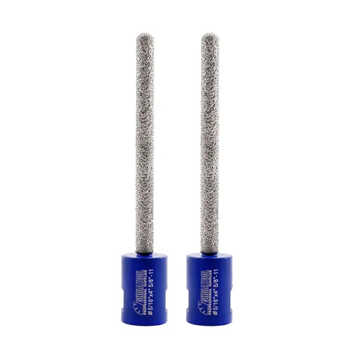 Miniatura 17 de SHDIATOOL Broca de mortero de diamante de 5/16 pulgadas x 1 pulgada para mortero viejo soplado ladrillos dañados o eliminación de piedra natural