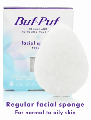 Miniatura 2 de Buf-Puf Esponja facial, desarrollada por dermatólogos, elimina la suciedad profunda y el maquillaje que causa brotes y puntos negros, reutilizable