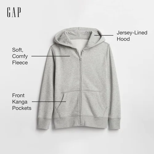 Miniatura 2 de GAP boys Full Zip Hooded Sweatshirt