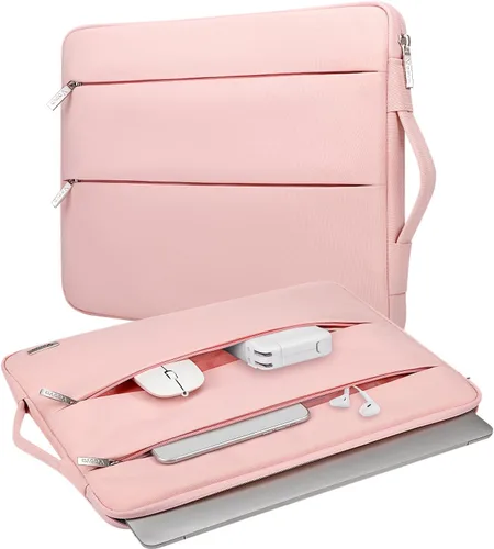 Funda para Laptop Voova de 13 13.6 Pulgadas Compatible con MacBook Air 13 M1/M2/M3/M4, MacBook Pro 13/14, iPad Pro 13, Bolsa de Computadora delgada