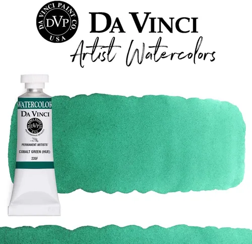 Miniatura 311 de DA VINCI PAINTS Pintura Acuarela Profesional para Artistas, Alizarin Crimson (Quinacridone), 37ml Índigo