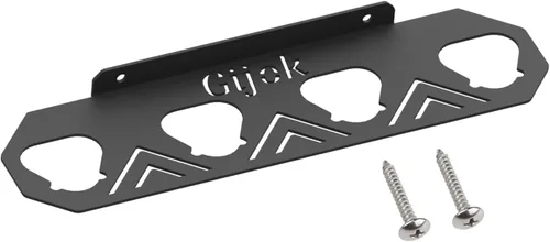 Soporte de batería para Milwaukee M12, montaje de 4 ranuras Bat-tery HOL-der compatible con Milwau-kee m12, Batt-ery Holde-r para Milwauk-ee 12V,