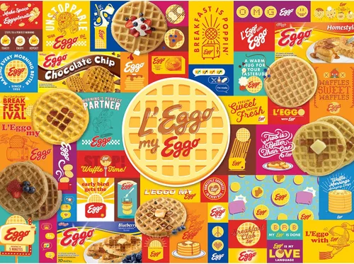 Miniatura 11 de RoseArt - Kellogg's - Anuncios de cereales - Rompecabezas de 1000 piezas para adultos