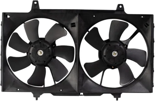 Miniatura 136 de TRQ Conjunto de ventilador de refrigeración dual del radiador compatible con Toyota Highlander 2008-2013 TO3115155