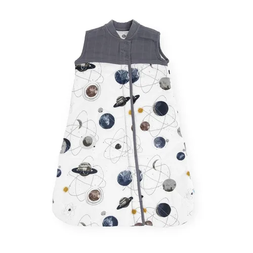 Little Unicorn – Saco de dormir acolchado de muselina de algodón planetario | 100% algodón | Súper suave y ligero | Bebé | Talla S: 0-6 meses |