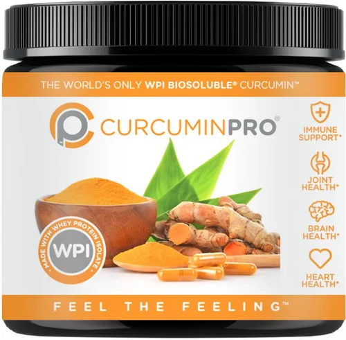 curcuminpro Polvo completo de curcumina a granel | Suplemento orgánico de curcumina de cúrcuma biosoluble | Apoyo natural para el bienestar | 3.17 oz