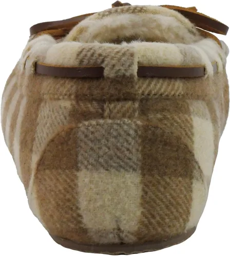 Miniatura 3 de Minnetonka - Pantuflas Cally de pelo sintético para mujer