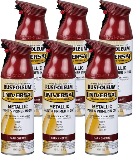 Miniatura 173 de Rust-Oleum 245197 Pintura en aerosol universal para todas las superficies, 12 onzas, negro satinado