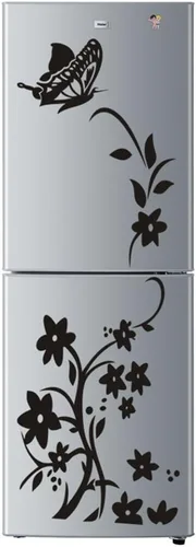 Miniatura 2 de extraíble vinilo fácil de usar calcomanía decorativo para pared de flores y mariposas para refrigerador muebles