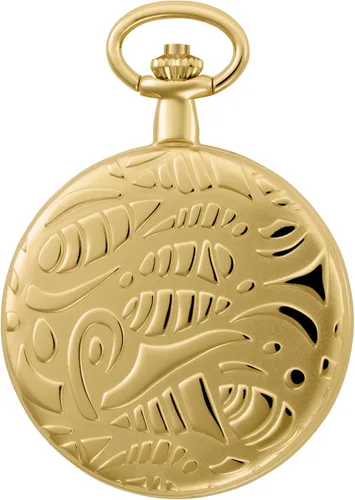 Miniatura 2 de Charles Hubert 3842 - Reloj de bolsillo mecánico chapado en oro, Oro, Mecánico