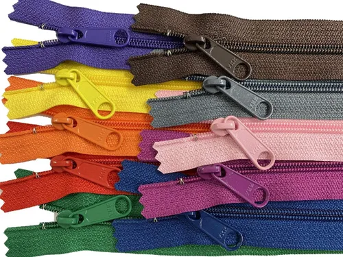Miniatura 9 de Fashion Trends YKK® #4.5 Bolso de mano con cremallera larga, diseño especial de alcantarillado, fabricado en Estados Unidos
