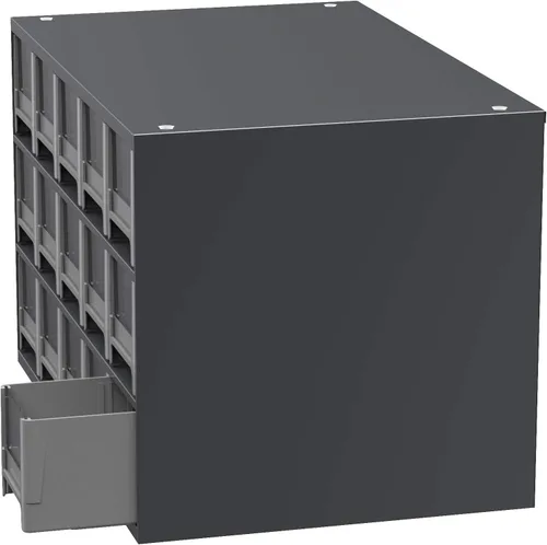 Miniatura 4 de Akro-Mils Gabinete de almacenamiento de acero para garaje, organizador de piezas pequeñas, gabinete de metal para hardware, clavos, tornillos