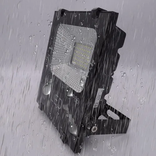 Miniatura 4 de Luz de inundación LED de 10 W con enchufe, luces de seguridad súper brillantes de 1000 lm, luz de trabajo al aire libre impermeable IP66, foco