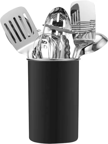 Miniatura 6 de Juego de utensilios de cocina COOK WITH COLOR - 10 piezas de primera calidad, antiadherentes y resistentes al calor, incluye volteador, servidor