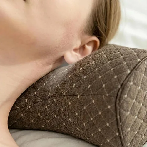 Miniatura 7 de Almohada cervical para el cuello para aliviar el dolor al dormir, almohada cervical de espuma viscoelástica para aliviar el dolor de cuello rígido