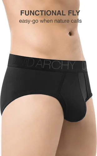 Miniatura 3 de Calzoncillos de rayón de bambú para hombre, paquete de calzoncillos súper suaves y cómodos