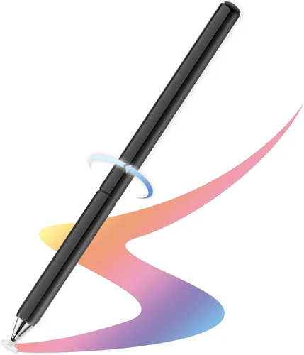 Lápiz capacitivo para pantallas táctiles, lápiz capacitivo universal de alta sensibilidad y precisión con punta de disco para pantalla táctil para