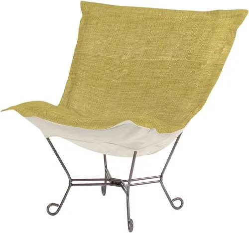 Miniatura 18 de Howard Elliott Collection Avanti Pecan - Silla de asiento oscilante con funda, silla multiusos de mariposa con marco de titanio, muebles de patio
