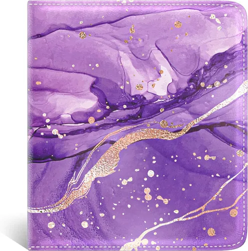 Miniatura 18 de Nipichsha Cartera para mujer, billetera pequeña y delgada con bloqueo RFID para tarjetas de crédito, cartera de cuero compacta de dos pliegues