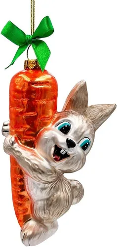 Miniatura 24 de Adorable adorno de gato atigrado con sombrero de Papá Noel, decoraciones navideñas perfectas para los amantes de los gatos, cristal hecho a mano