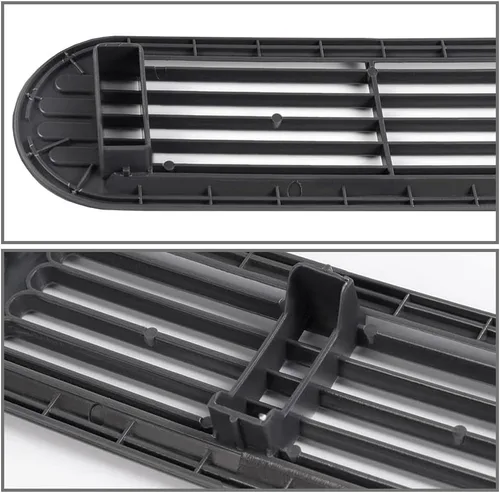 Miniatura 7 de PIT66 Dash - Panel de cubierta de ventilación de descongelación + juego de rejilla de altavoz izquierdo y derecho, compatible con Chevrolet S10 GMC