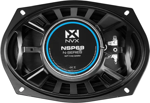 Miniatura 8 de NVX NSP69 Paquete de altavoces coaxiales de 2 vías de 6 x 9 con arnés Metra 72-1002 – 900 W pico, tweeters de cúpula de seda, instalación