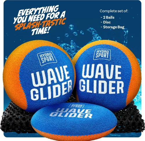 Miniatura 3 de HydroSport Pelota de agua para saltar – Pelota de billar – Juguetes de playa para niños de 8 a 12 años – Saltar lago, Skee, Fly Juego de natación