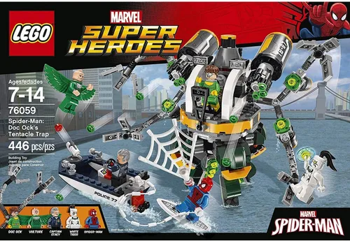 Miniatura 9 de Juguete Lego Marvel de Spider-Man: trampa de tentáculos del Doctor Octopus