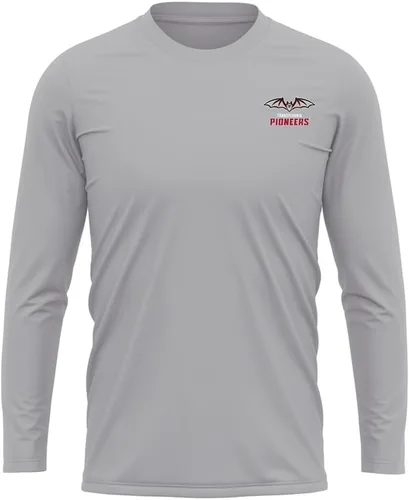 Miniatura 405 de Camisa deportiva de manga larga oficial de la NCAA Collegiate para hombre, con logotipo en el pecho izquierdo, colección Athletic Heather