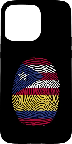 Miniatura 27 de Funda para iPhone 11 Pro Max Boricua y Colombia con huellas dactilares puertorriqueñas