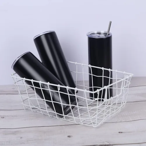 Miniatura 6 de Paquete de 4 vasos delgados de 20 onzas, juego de vasos delgados de acero inoxidable en caja de regalo individual, 20 onzas de capacidad, vaso