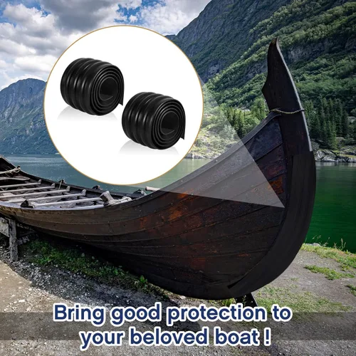 Miniatura 6 de Deekin 2 piezas de protector de quilla de kayak para fibra de vidrio de 4 pulgadas de ancho, kayak, barco de aluminio, evita daños, accesorios