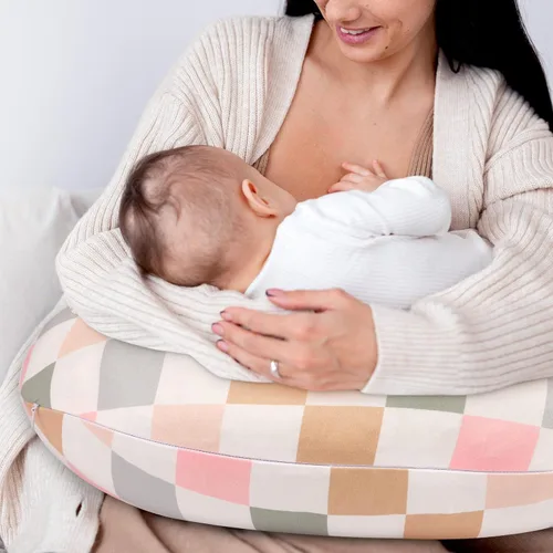 Miniatura 4 de DILIMI Funda de almohada de lactancia, funda elástica extraíble para almohadas de lactancia, funda ultra suave y cómoda para bebé niña y niño